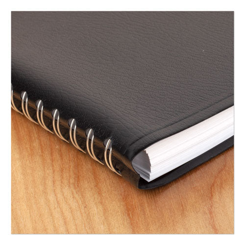 Dayminder Daily Appointment Book, 8 X 5, Black Cover, 12-month (jan To Dec): 2023