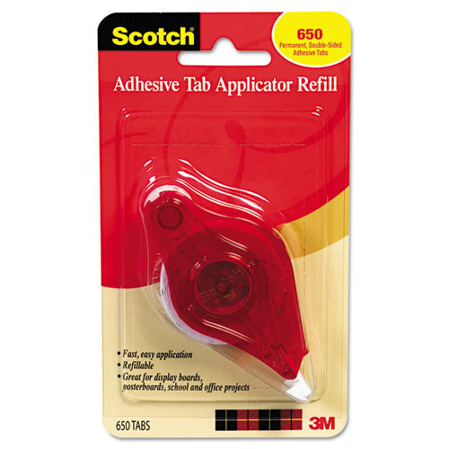 Refill For The Redesigned Scotch 6055 Tape Runner Dispenser, 0.31" X 49 Ft, Dries Clear