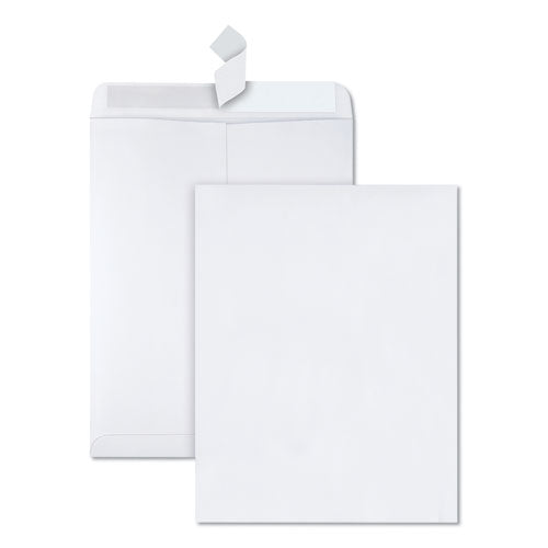 Redi-strip Catalog Envelope, #12 1/2, Cheese Blade Flap, Redi-strip Adhesive Closure, 9.5 X 12.5, White, 100/box