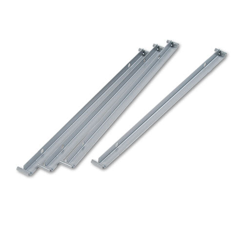 Single Cross Rails For Hon 30" And 36" Wide Lateral Files, Gray, 4/pack