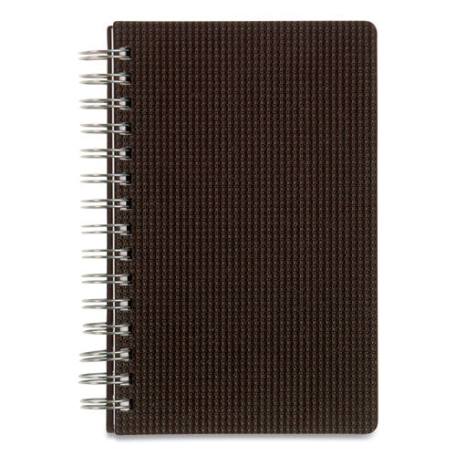 Duraflex Daily Planner, 8 X 5, Black Cover, 12-month (jan To Dec): 2023