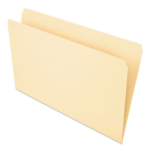 Manila File Folders, Straight Tabs, Letter Size, 0.75" Expansion, Manila, 100/box