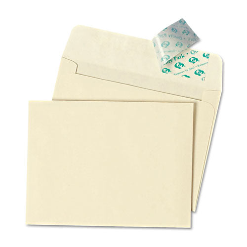 Greeting Card/invitation Envelope, A-4, Square Flap, Redi-strip Adhesive Closure, 4.5 X 6.25, White, 50/box