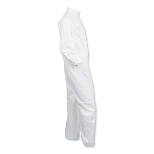 A40 Elastic-cuff And Ankles Coveralls, 3x-large, White, 25/carton