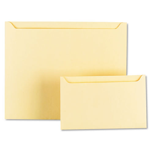 Paper File Jackets, Letter Size, Buff, 100/box