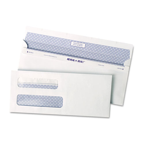 Reveal-n-seal Envelope, #9, Commercial Flap, Self-adhesive Closure, 3.88 X 8.88, White, 500/box