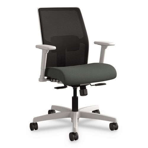 Ignition Series Mesh Mid-back Work Chair, Supports Up To 300 Lb, 17.5" To 22" Seat Height, Black