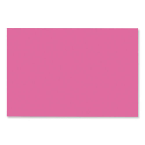 Sunworks Construction Paper, 50 Lb Text Weight, 12 X 18, Hot Pink, 50/pack