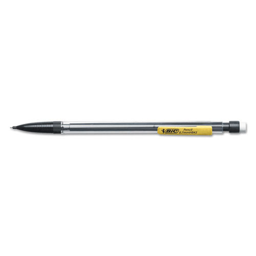 Xtra Smooth Mechanical Pencil, 0.7 Mm, Hb (#2.5), Black Lead, Clear Barrel, Dozen