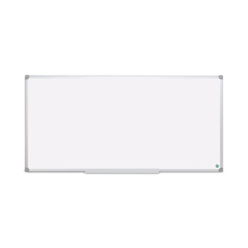 Earth Silver Easy-clean Dry Erase Board, 96 X 48, White Surface, Silver Aluminum Frame