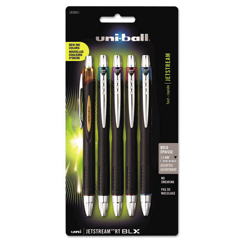 Jetstream Retractable Ballpoint Pen, Fine 0.7 Mm, Blue Ink, Blue Barrel