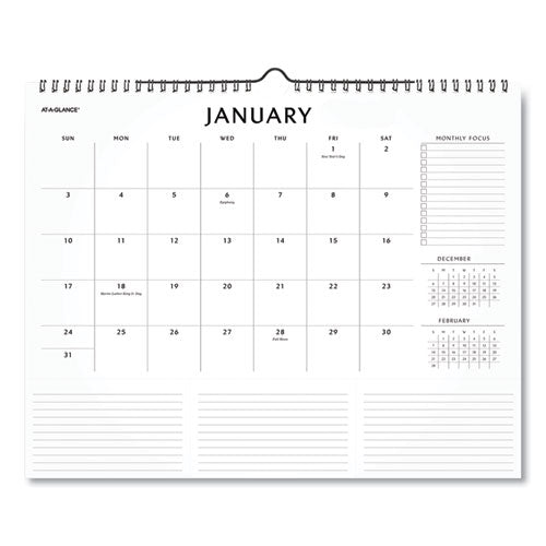 Elevation Wall Calendar, Elevation Focus Formatting, 15 X 12, White Sheets, 12-month (jan To Dec): 2023