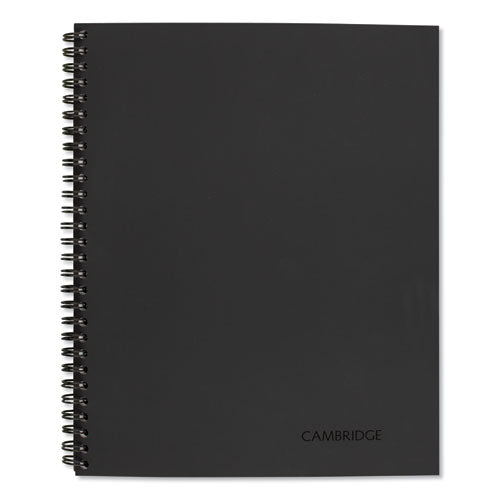 Wirebound Guided Quicknotes Notebook, 1-subject, List-management Format, Dark Gray Cover, (80) 8 X 5 Sheets