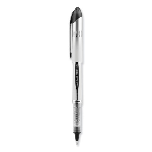 Vision Elite Roller Ball Pen Bold 0.8 mm Black Ink White/Black Barrel 1/Each