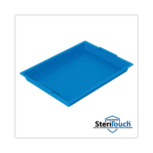 Little Artist Antimicrobial Finger Paint Tray, 16 X 1.8 X 12, Blue