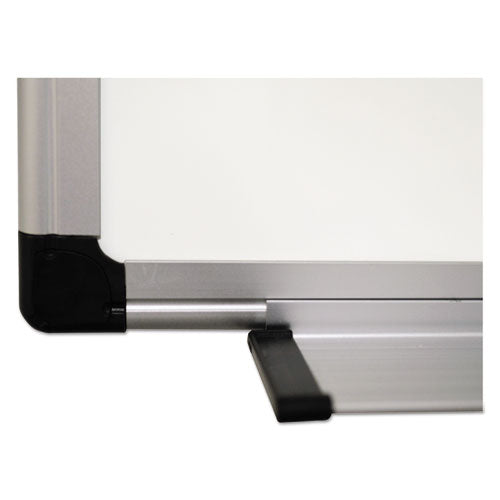 Porcelain Value Dry Erase Board, 24 X 36, White Surface, Silver Aluminum Frame