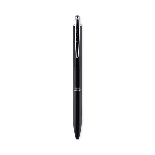 Sarasa Grand Gel Pen, Retractable, Medium 0.7 Mm, Black Ink, Black Barrel