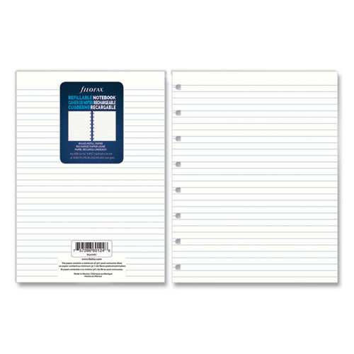 Notebook Refills, 8-hole, 8.25 X 5.81, Narrow Rule, 32/pack