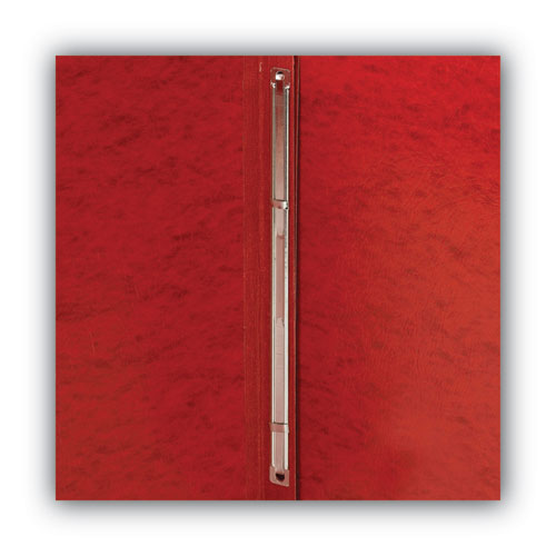 Prong Fastener Premium Pressboard Report Cover, Two-piece Prong Fastener, 3" Capacity, 8.5 X 11, Bright Red/bright Red