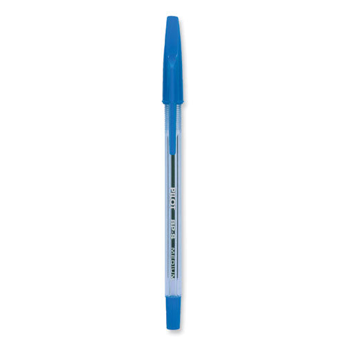 Better Ballpoint Pen, Stick, Fine 0.7 Mm, Blue Ink, Translucent Blue Barrel, Dozen