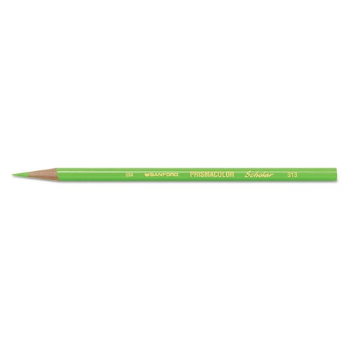 Scholar Colored Pencil Set, 3 Mm, 2b (#2), Assorted Lead/barrel Colors, Dozen