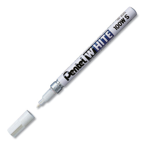 Permanent Paint Marker, Medium Bullet Tip, White