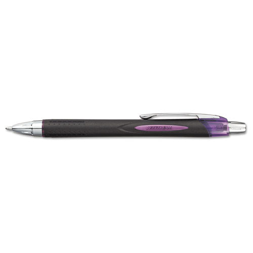 Jetstream Retractable Ballpoint Pen, Bold 1 Mm, Black Ink, Black Barrel