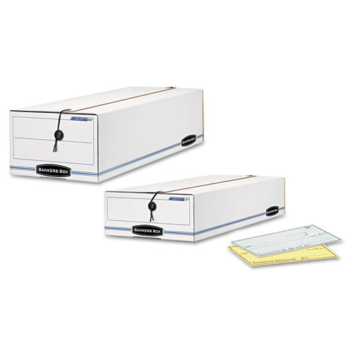 Liberty Check And Form Boxes, 6.25" X 24" X 4.5", White/blue, 12/carton