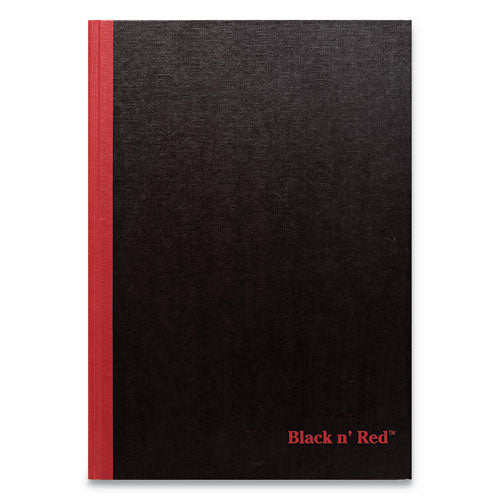 Hardcover Casebound Notebooks, Scribzee Compatible, 1-subject, Wide/legal Rule, Black Cover, (96) 8.25 X 5.63 Sheets