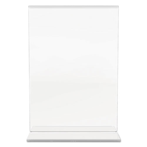 Classic Image Double-sided Sign Holder, 5 X 7 Insert, Clear