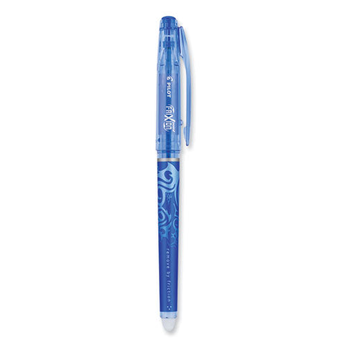 Frixion Point Erasable Gel Pen, Stick, Extra-fine 0.5 Mm, Blue Ink, Blue Barrel