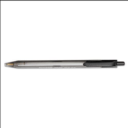 Inkjoy 100 Rt Ballpoint Pen, Retractable, Medium 1 Mm, Black Ink, Black Barrel, 20/pack