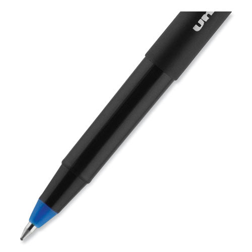 Onyx Roller Ball Pen, Stick, Fine 0.7 Mm, Blue Ink, Black Matte Barrel, 72/pack