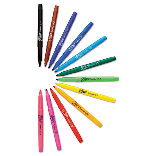 SAN1905311 - Scented Watercolor Marker Classroom Set, Broad Chisel