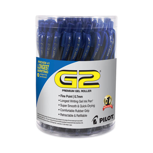 G2 Premium Gel Pen Convenience Pack, Retractable, Fine 0.7 Mm, Black Ink, Black Barrel, 36/pack