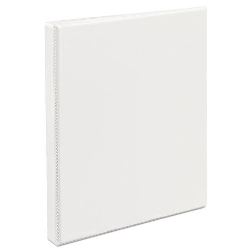Durable View Binder With Durahinge And Slant Rings, 3 Rings, 0.5" Capacity, 11 X 8.5, White