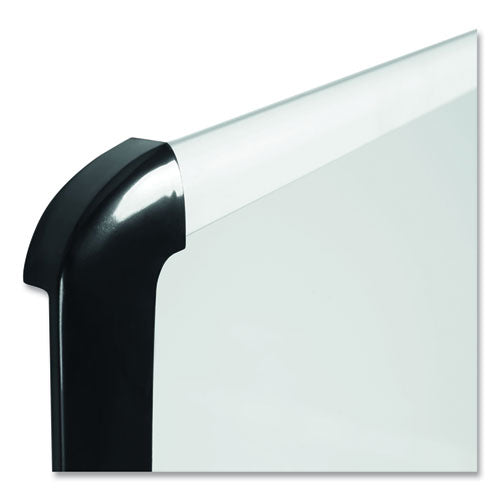 Pure Platinum Magnetic Dry Erase Board, 72 X 48, White Surface, Silver/black Aluminum Frame