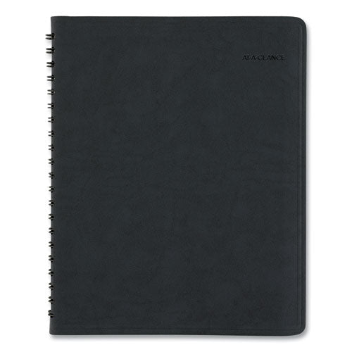 The Action Planner Weekly Appointment Book, 11 X 8, Black Cover, 12-month (jan To Dec): 2023