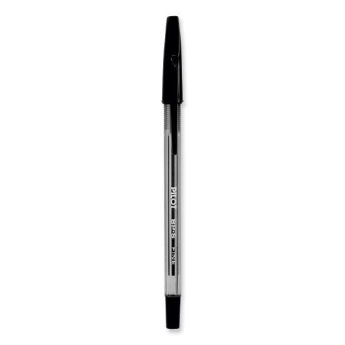 Better Ballpoint Pen, Stick, Fine 0.7 Mm, Black Ink, Smoke Barrel, Dozen