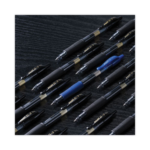 G2 Premium Gel Pen, Retractable, Fine 0.7 Mm, Assorted Ink Colors, Smoke Barrel, 3/pack