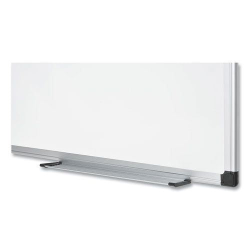 Porcelain Value Dry Erase Board, 36 X 48, White Surface, Silver Aluminum Frame