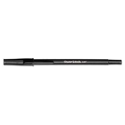 Write Bros. Ballpoint Pen Value Pack, Stick, Medium 1 Mm, Black Ink, Black Barrel, 120/pack