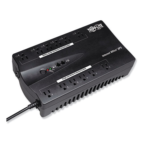 Internet Office Ultra-compact Desktop Standby Ups, 10 Outlets, 550 Va, 420 J