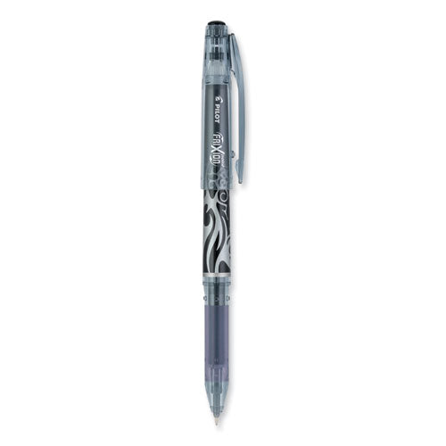 Frixion Point Erasable Gel Pen, Stick, Extra-fine 0.5 Mm, Black Ink, Black Barrel