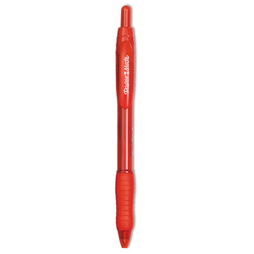 Profile Ballpoint Pen, Retractable, Bold 1.4 Mm, Black Ink, Black Barrel, Dozen