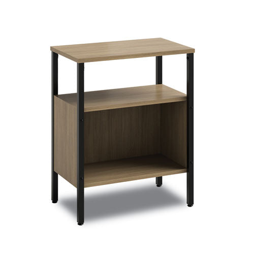 Simple Storage, Two-shelf, 23.5w X 14d X 29.6h, Walnut