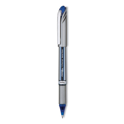 Energel Nv Gel Pen, Stick, Medium 0.7 Mm, Blue Ink, Blue Barrel, Dozen