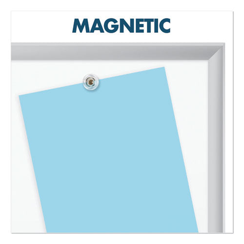 Classic Series Porcelain Magnetic Dry Erase Board, 72 X 48, White Surface, Silver Aluminum Frame