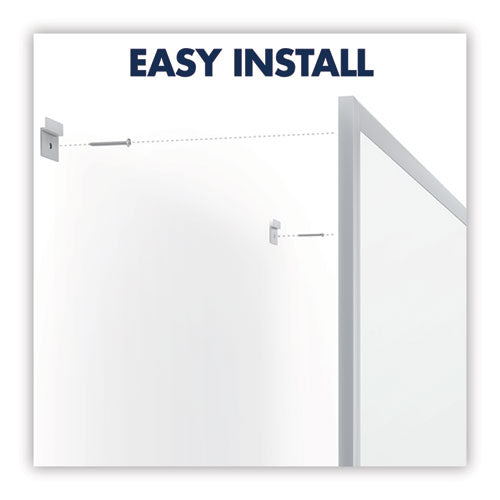 Classic Series Nano-clean Dry Erase Board, 48 X 36, White Surface, Silver Aluminum Frame