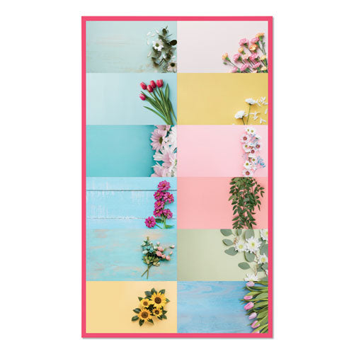 Romantic Wall Calendar, Romantic Floral Photography, 12 X 17, Multicolor/white Sheets, 12-month (jan To Dec): 2023